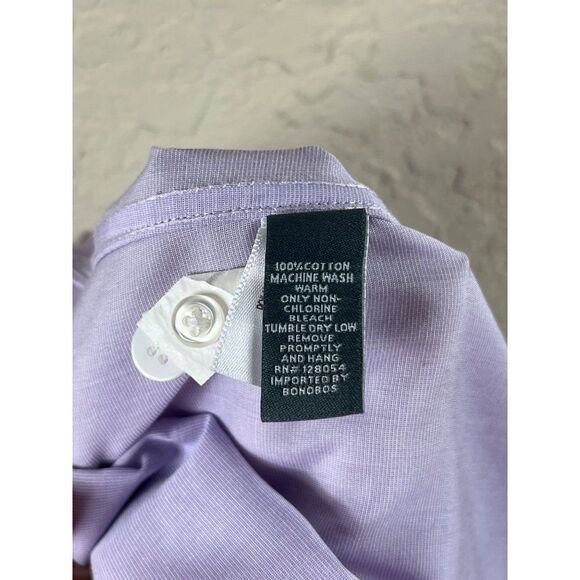 Bonobos Wrinkle Free Tailored Slim Fit Button Up Shirt Light Purple Men's 16/33 - Picture 6 of 8